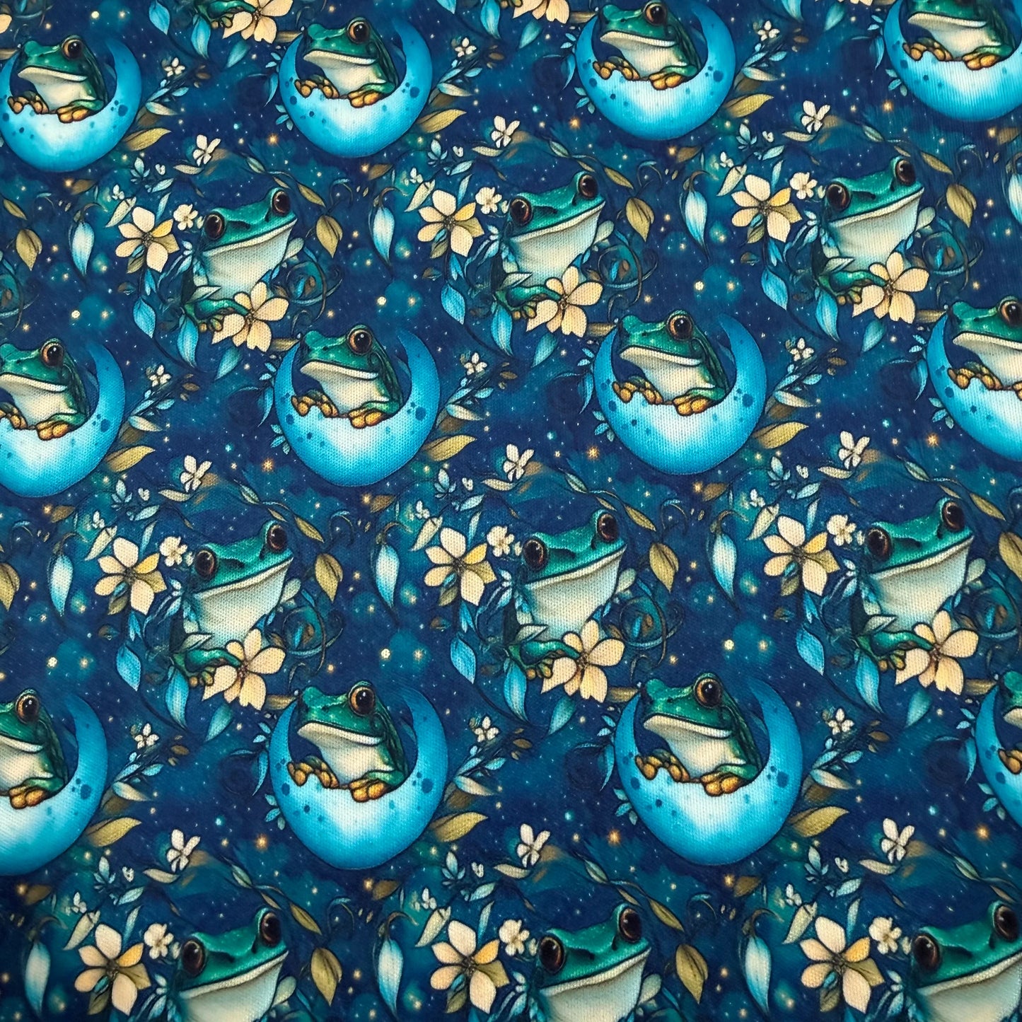 Frog and Moon 1 mil PUL Fabric - Made in the USA