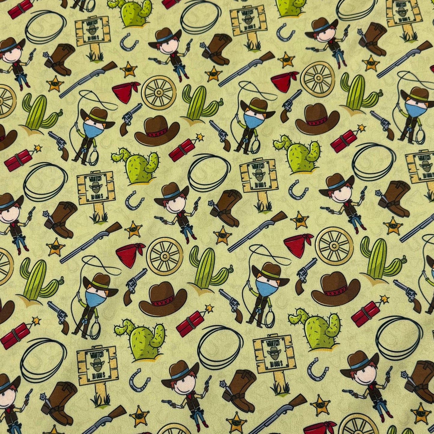 Cowboys 1 mil PUL Fabric - Made in the USA