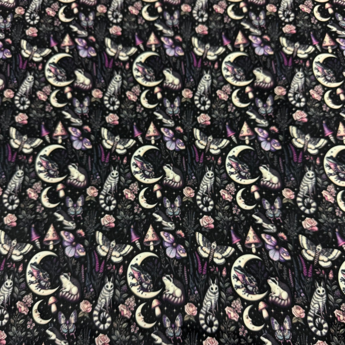Wildlife by Moonlight 1 mil PUL Fabric - Made in the USA