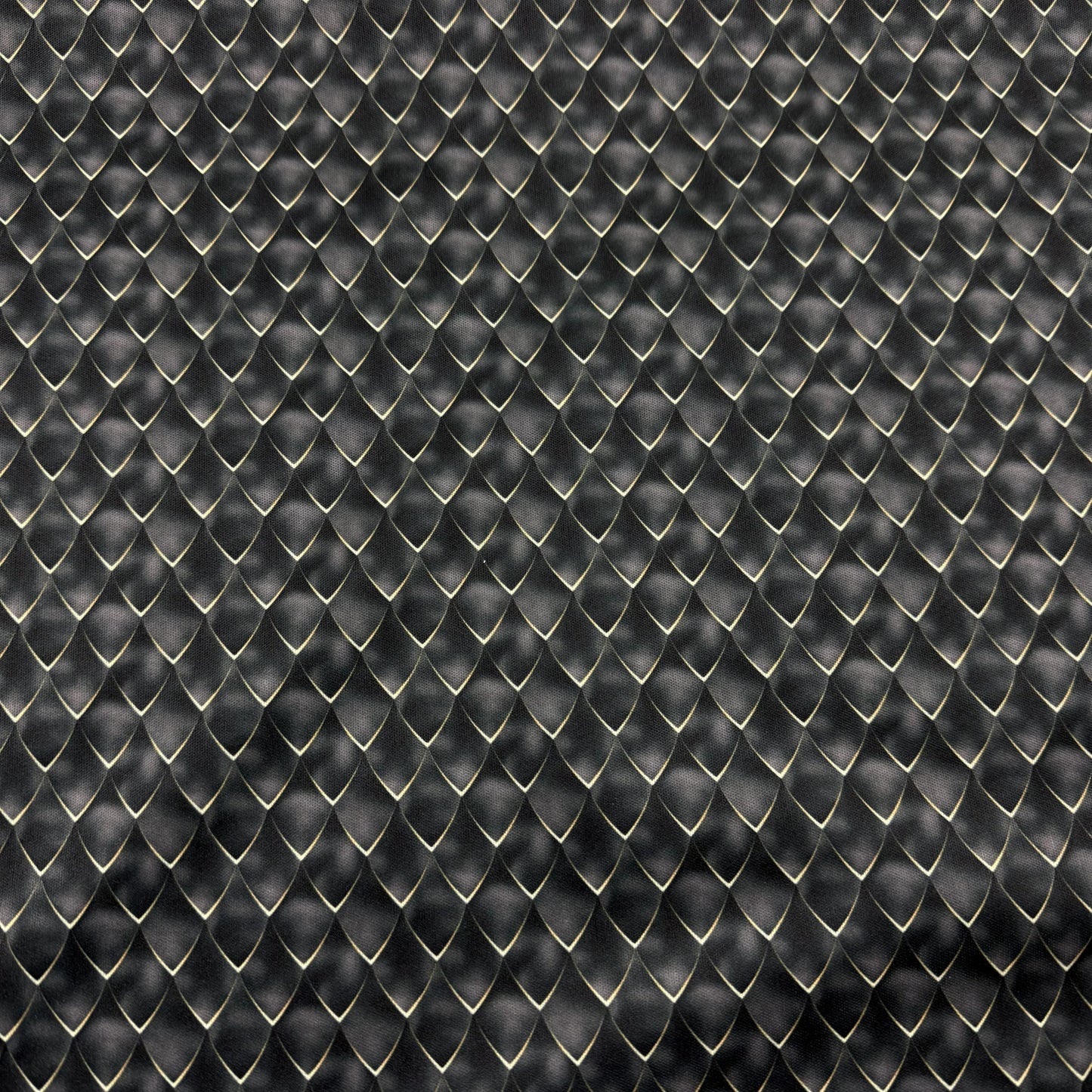Black Dragon Scales 1 mil PUL Fabric - Made in the USA