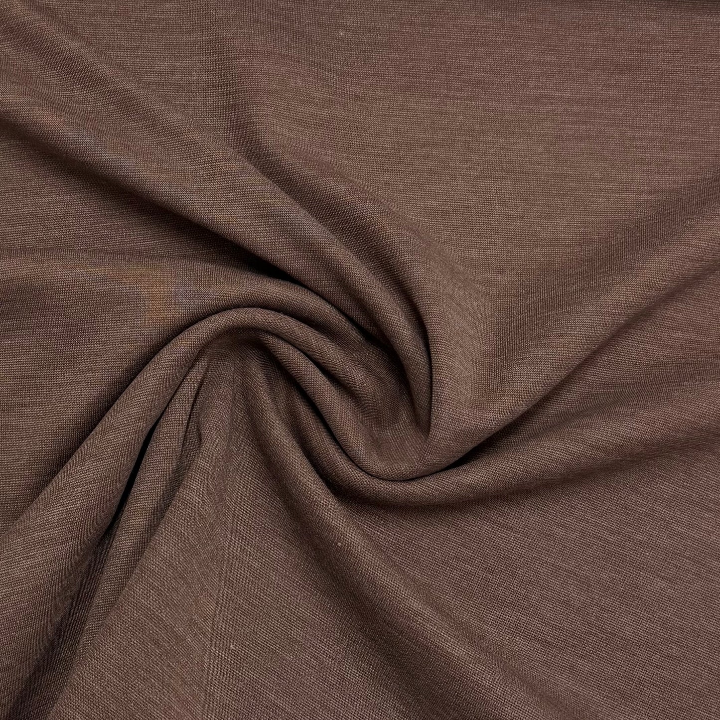Camel Merino Wool Blend Interlock Fabric