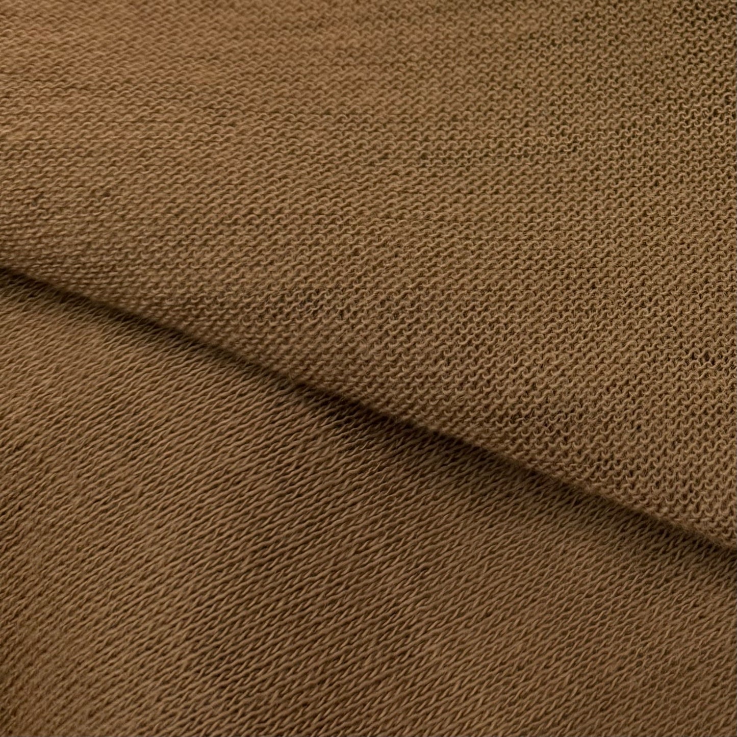Latte 100% Merino Wool Jersey Fabric - 180 GSM