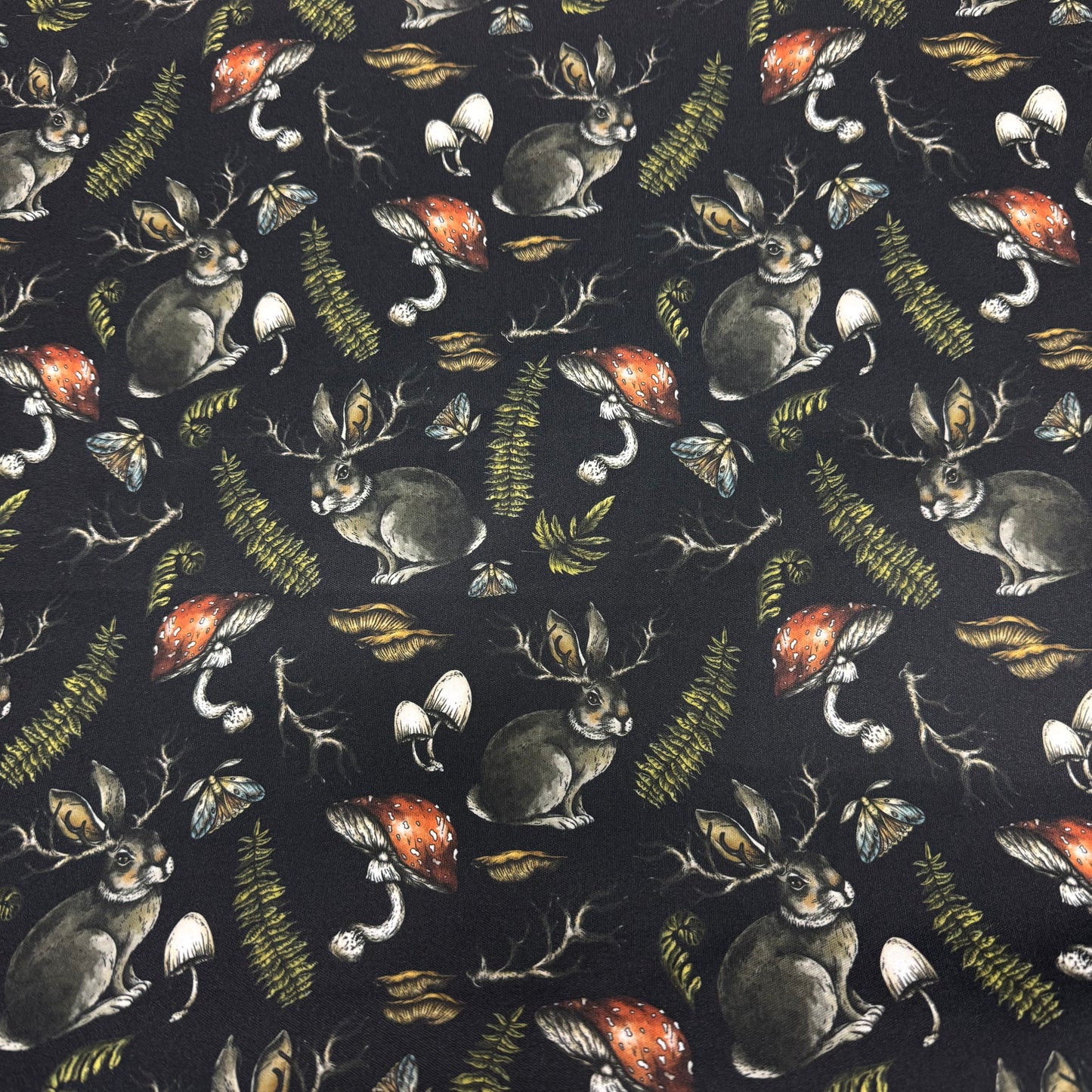 Jackalope on 1 mil PUL Fabric - Made in the USA