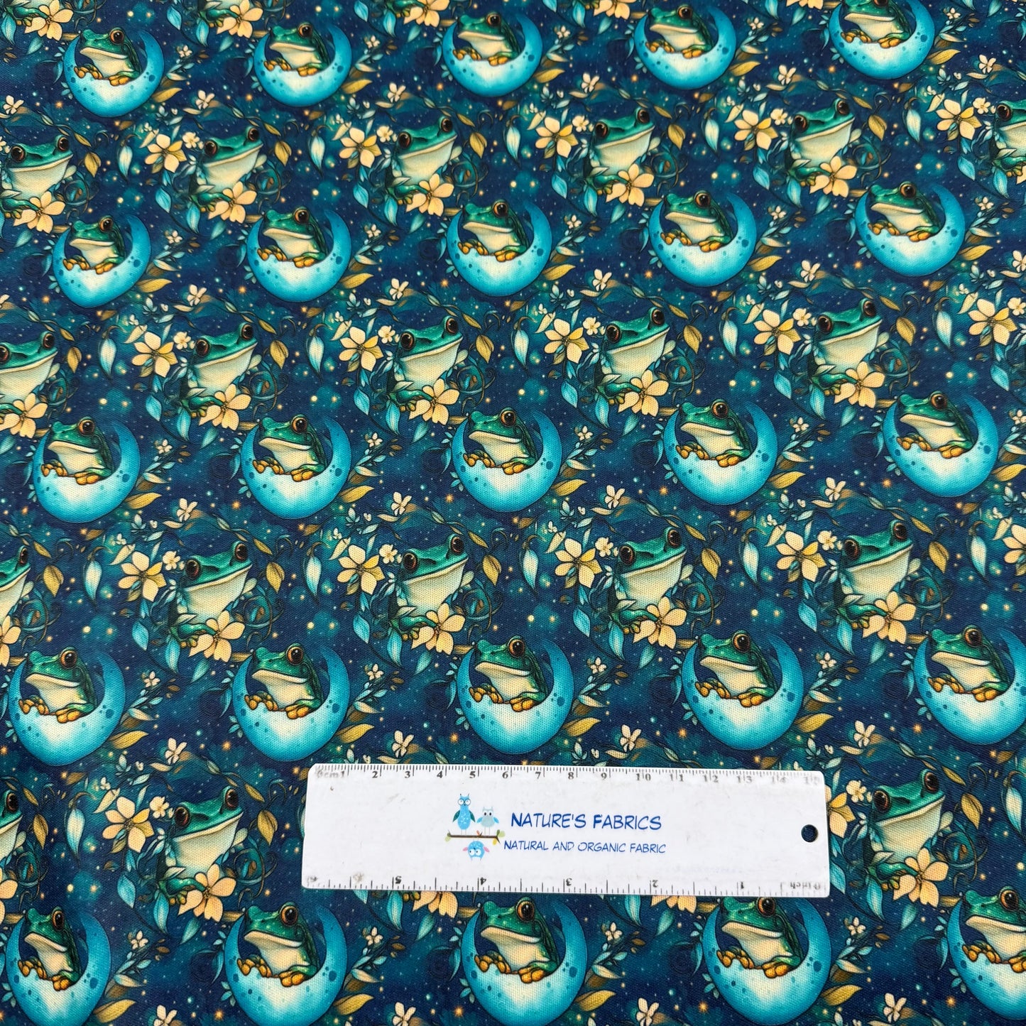 Frog and Moon 1 mil PUL Fabric - Made in the USA
