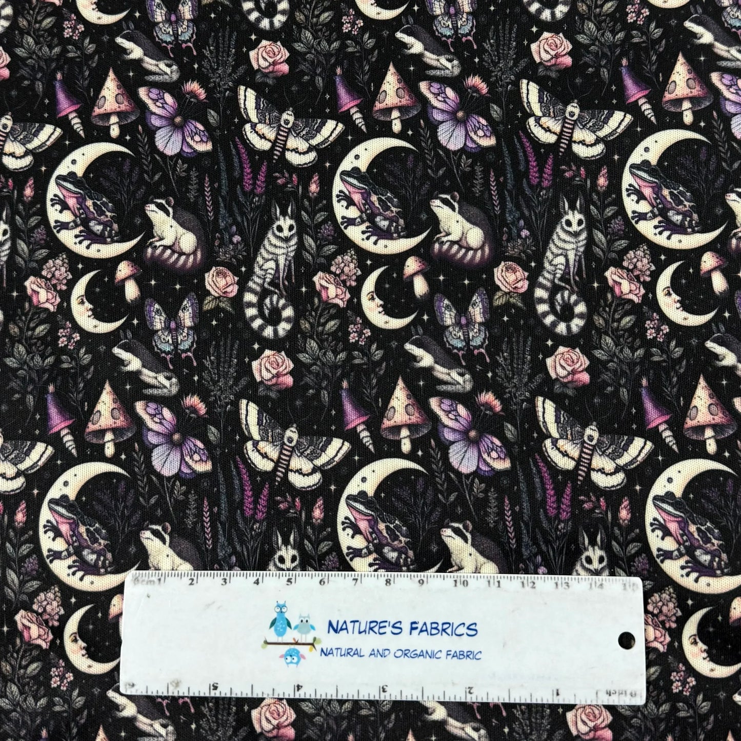 Wildlife by Moonlight 1 mil PUL Fabric - Made in the USA