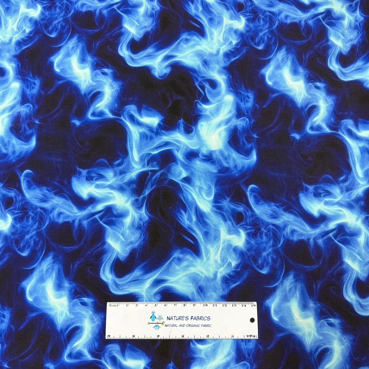 Blue Smoke Bamboo/Spandex Jersey Fabric