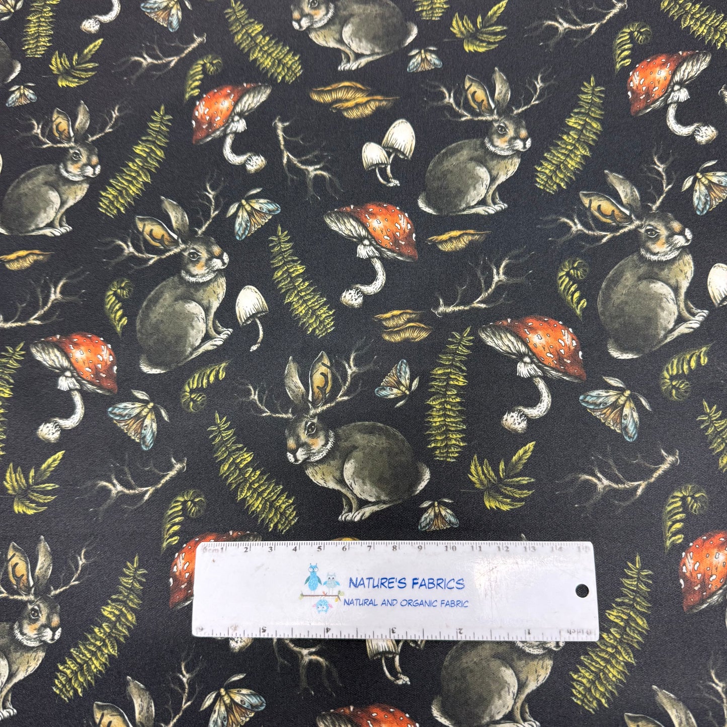 Jackalope on 1 mil PUL Fabric - Made in the USA