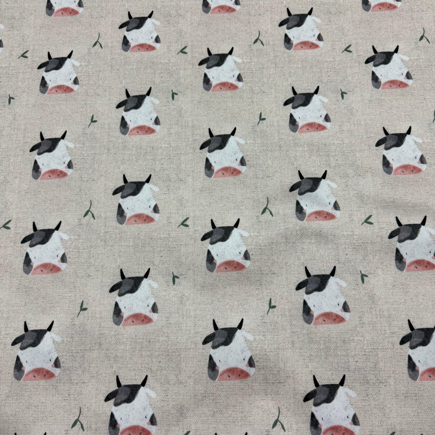 Holstein Cows 1 mil PUL Fabric - Made in the USA
