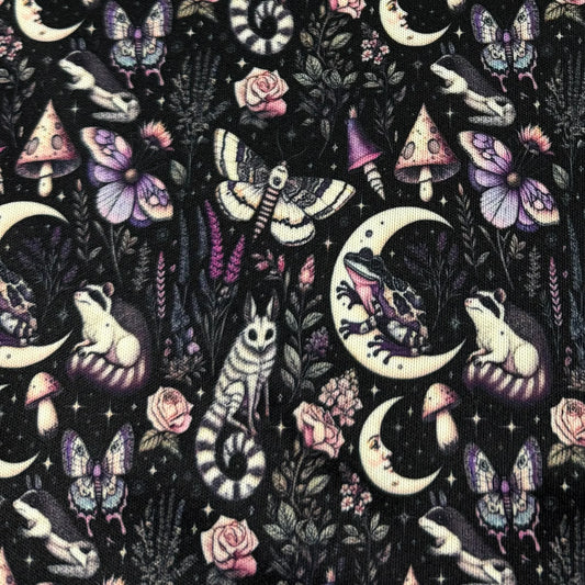 Wildlife by Moonlight 1 mil PUL Fabric - Made in the USA