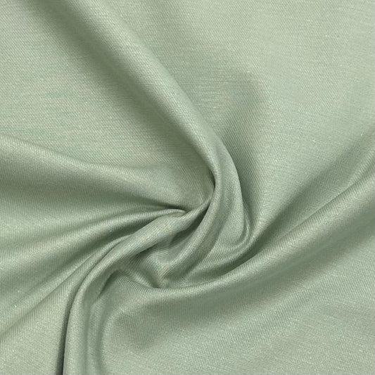 Sage Organic Cotton Twill Fabric