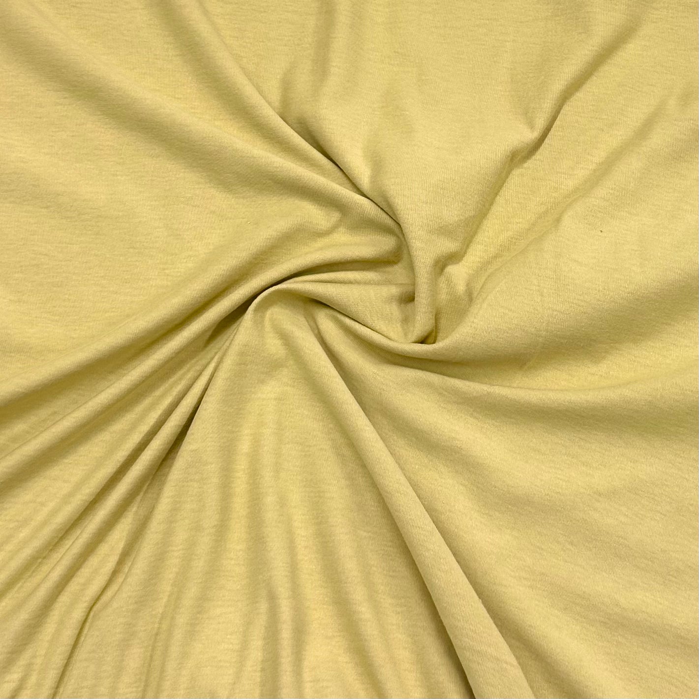 Lemongrass Organic Cotton Jersey Fabric - 200 GSM - Grown in the USA