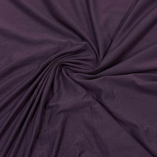 Prune Bamboo/Spandex Jersey Fabric - 250 GSM by Telio