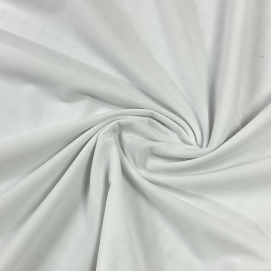 White Suedecloth Fabric