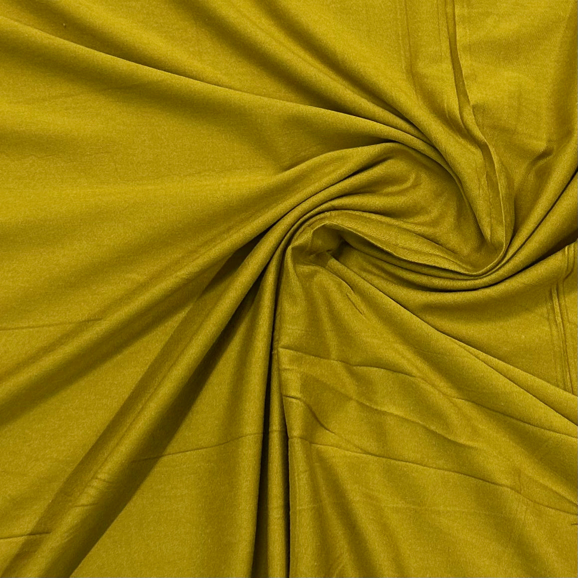 Gold Palm Bamboo Stretch Fleece Fabric