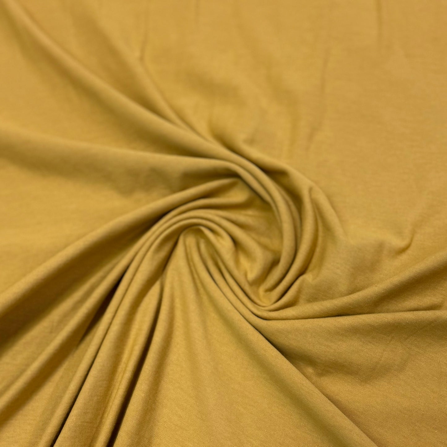 Honey Organic Cotton Jersey Fabric - 130 GSM - Grown in the USA