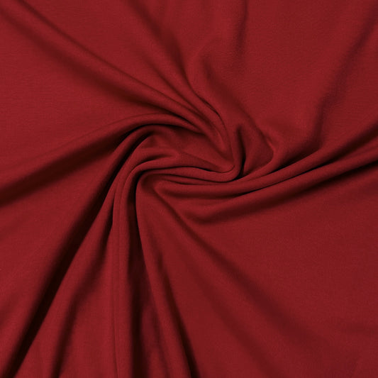 Red Cotton Interlock Fabric