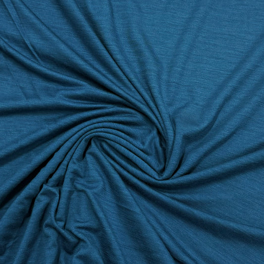 Bluebird Superfine Merino Wool Jersey Fabric