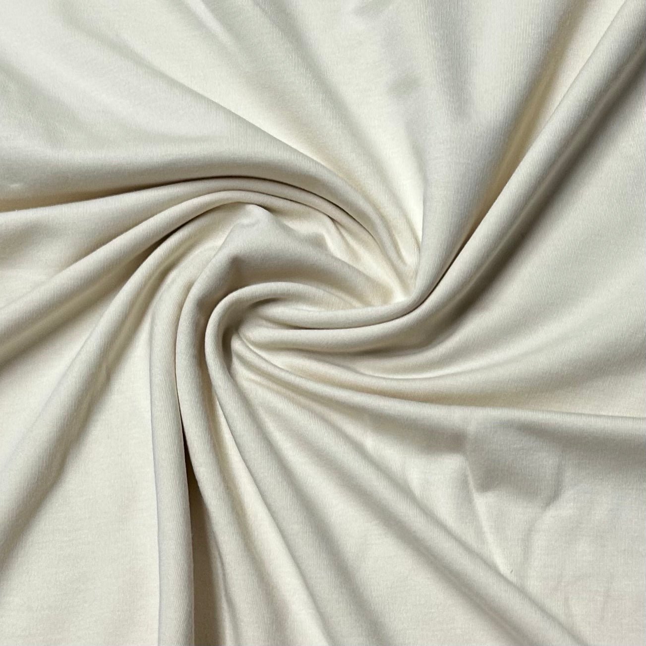 Natural Bamboo Stretch French Terry Fabric- 300 GSM