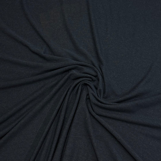 Marine Superfine Merino Wool Jersey Fabric