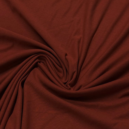Vintage Orange Cotton Jersey Fabric
