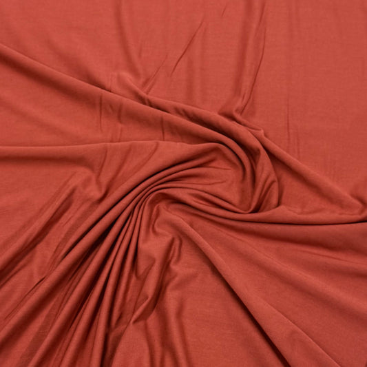 Clay Bamboo/Spandex Jersey Fabric - 250 GSM by Telio