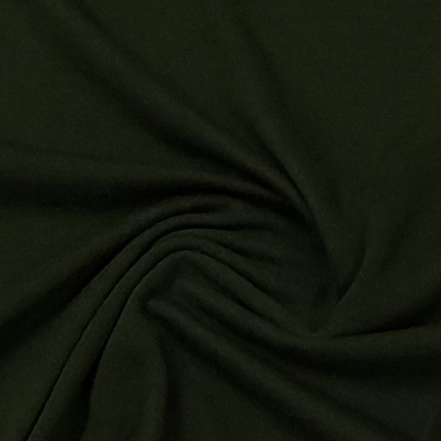 Forest Green Merino Wool/Spandex Jersey Fabric