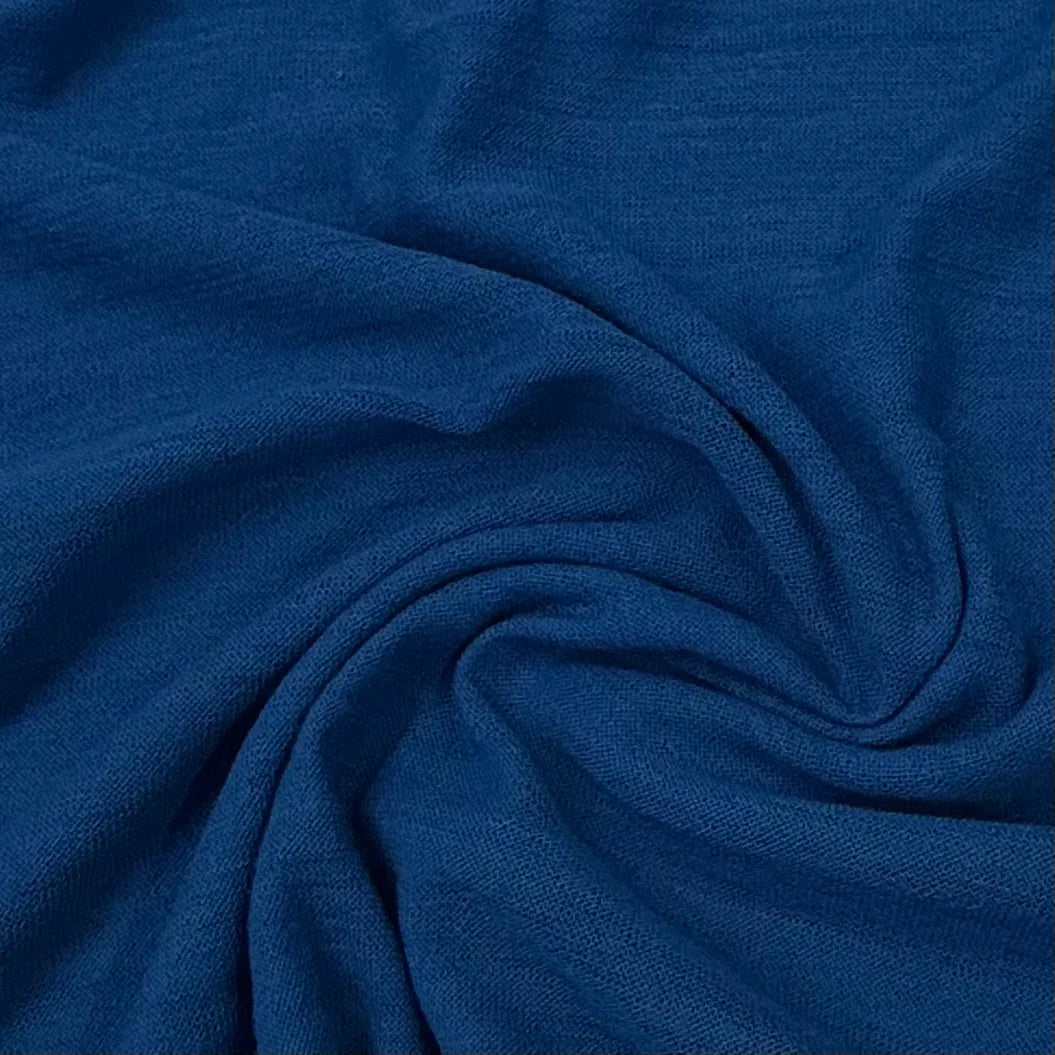 Royal Merino Wool/Spandex Jersey Fabric