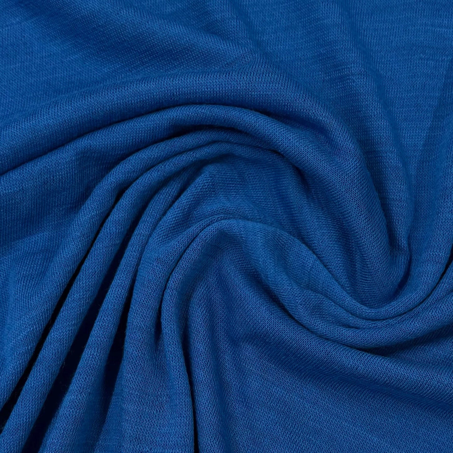 Royal Merino Wool/Spandex Jersey Fabric