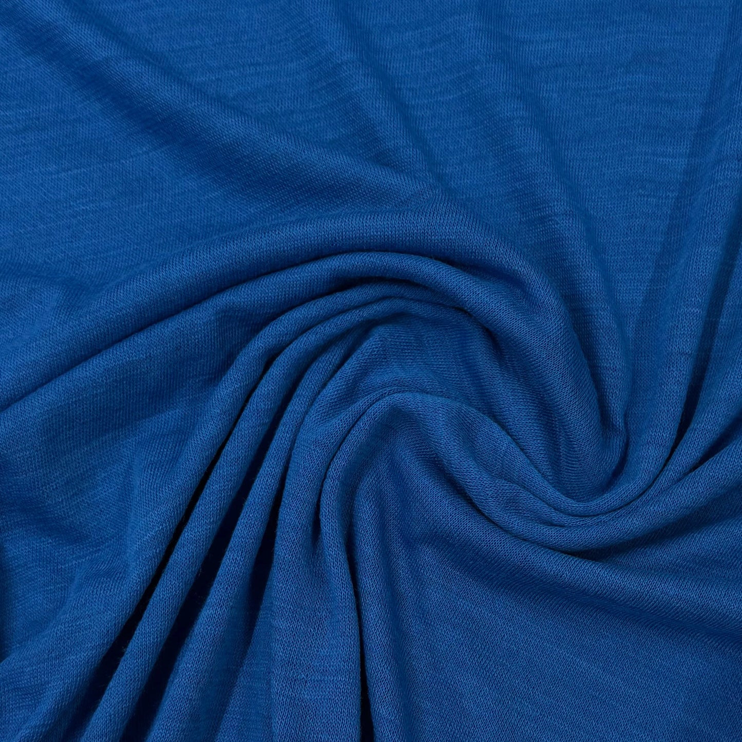 Royal Merino Wool/Spandex Jersey Fabric