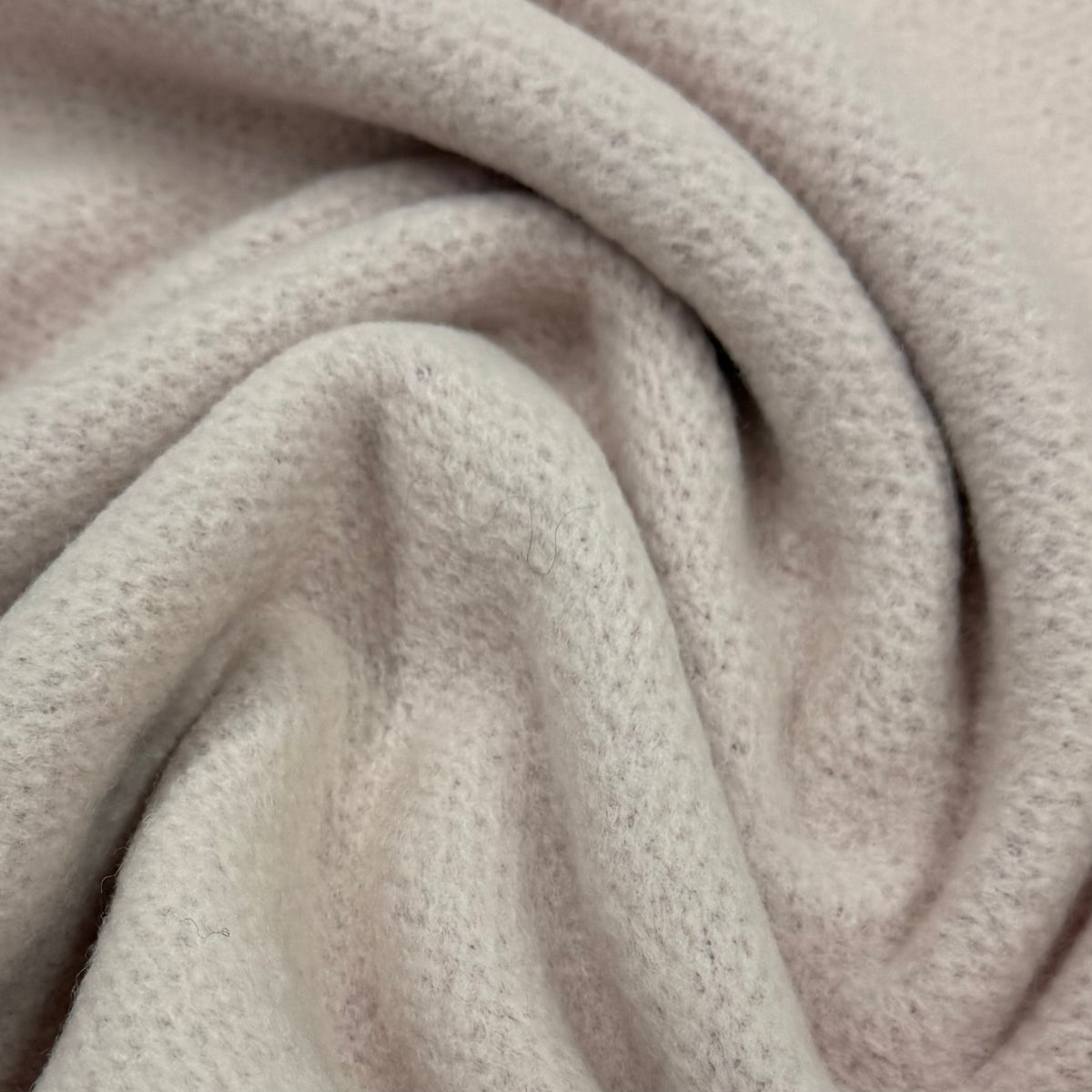 Pale Rose Sweater Wool Knit Fabric
