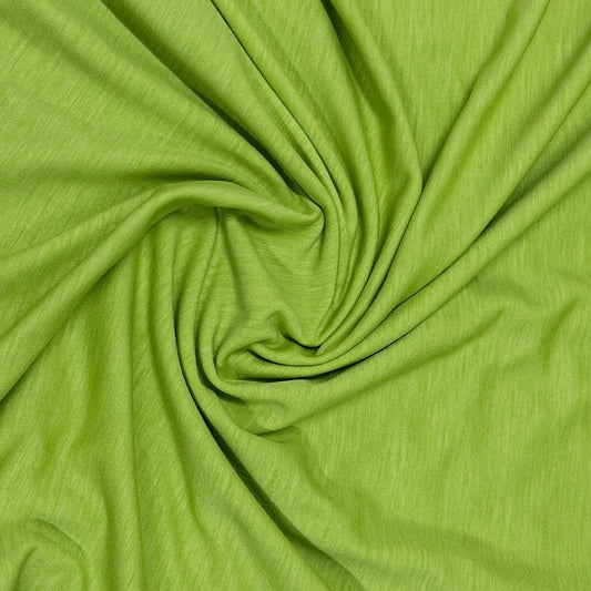 Avocado Merino Wool/Spandex Jersey Fabric - Nature's Fabrics