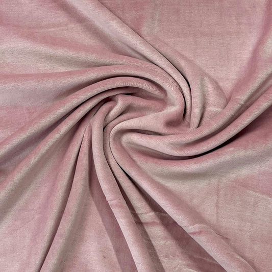 Ballet Slipper Cotton Velour Fabric - Nature's Fabrics