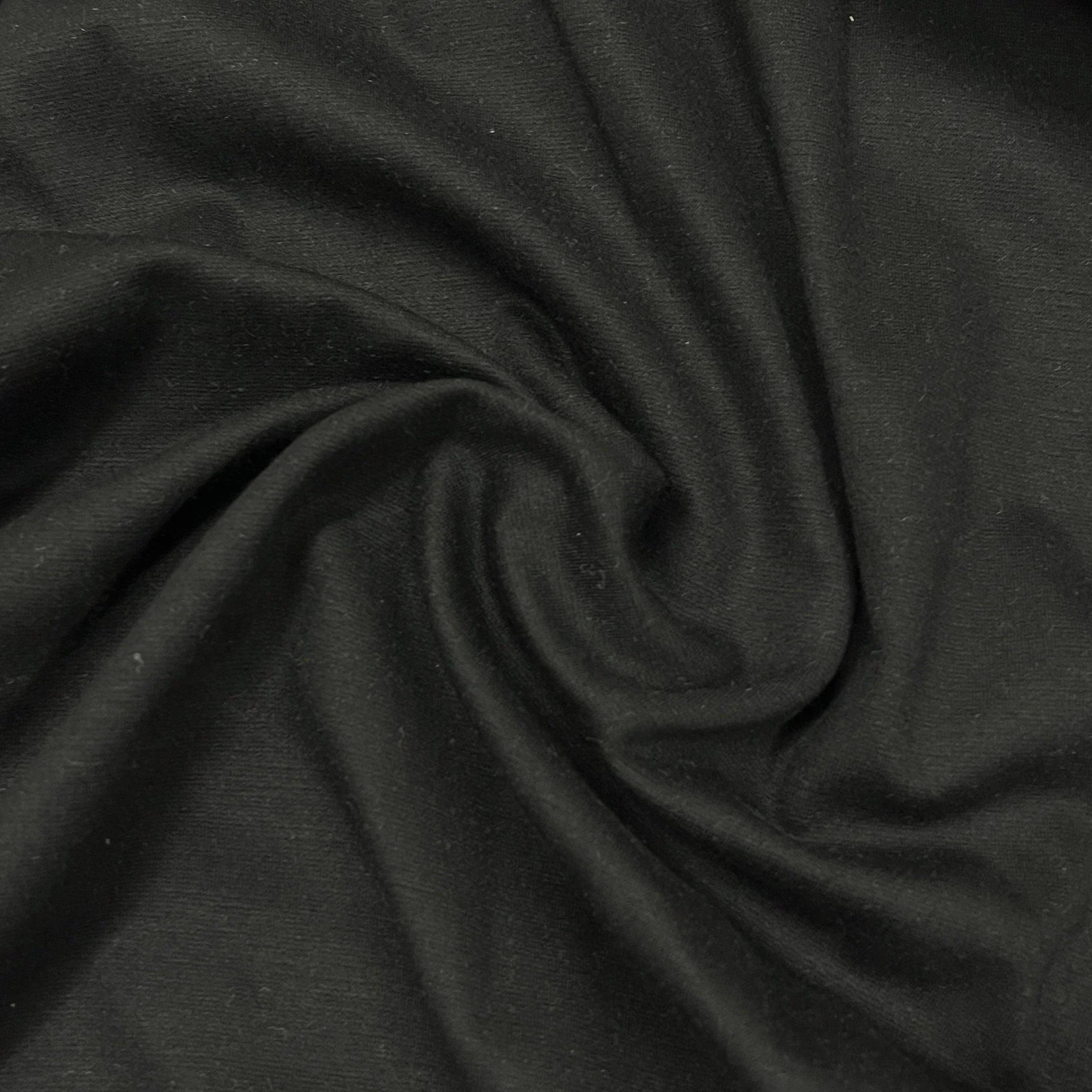 Organic Polyester Black Organic Cotton/Polyester Woven Shirting Fabric – Nature's Fabrics