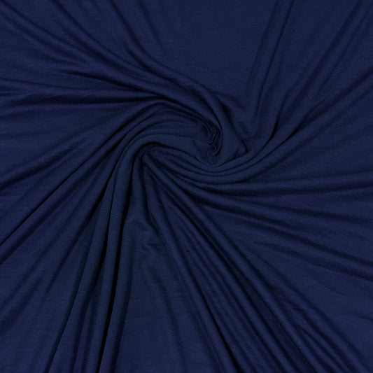 Blue Bamboo Jersey Fabric - 200 GSM, $8.91/yd - Rolls - Nature's Fabrics