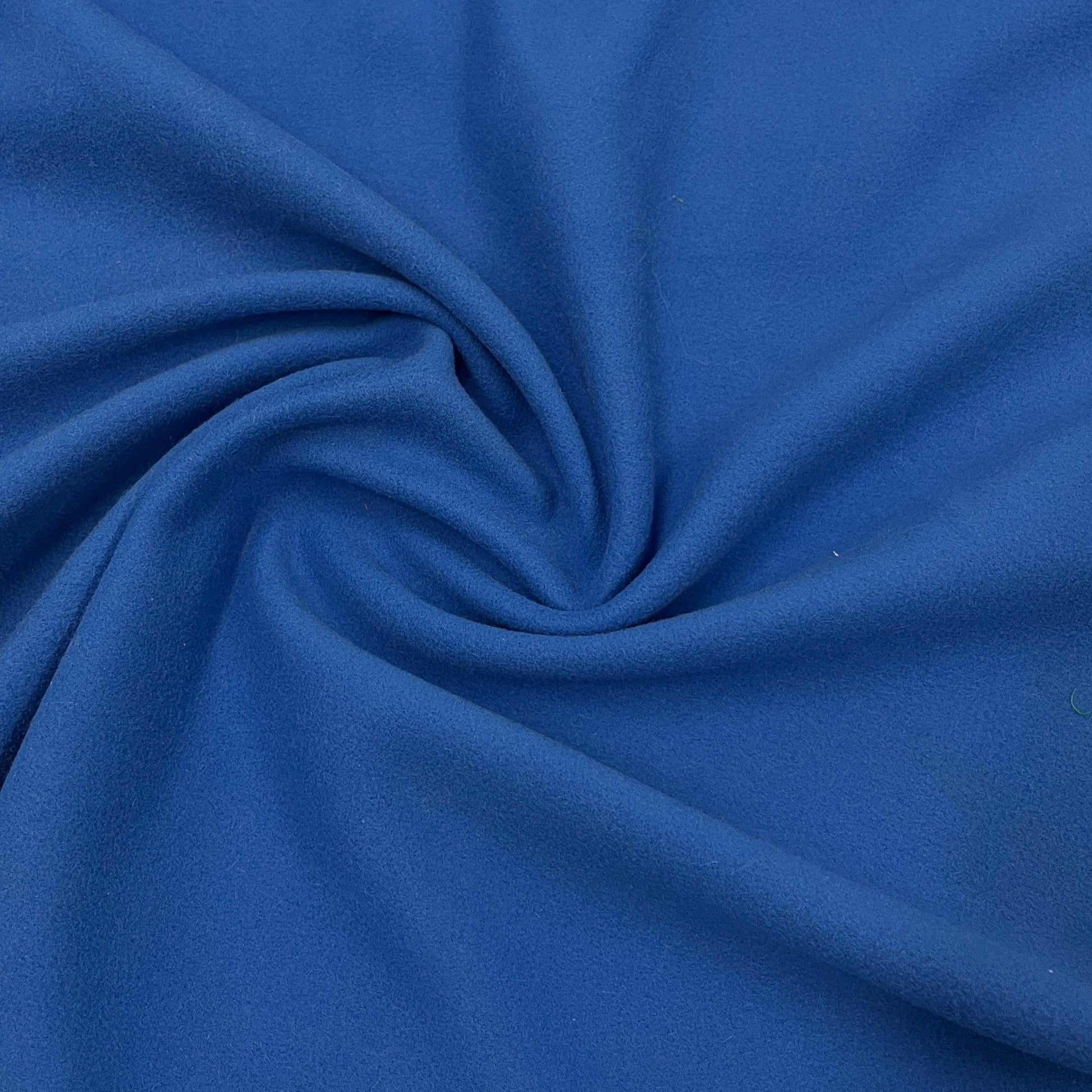 Brightest Blue Polyester/Spandex Fleece Fabric - 280 GSM