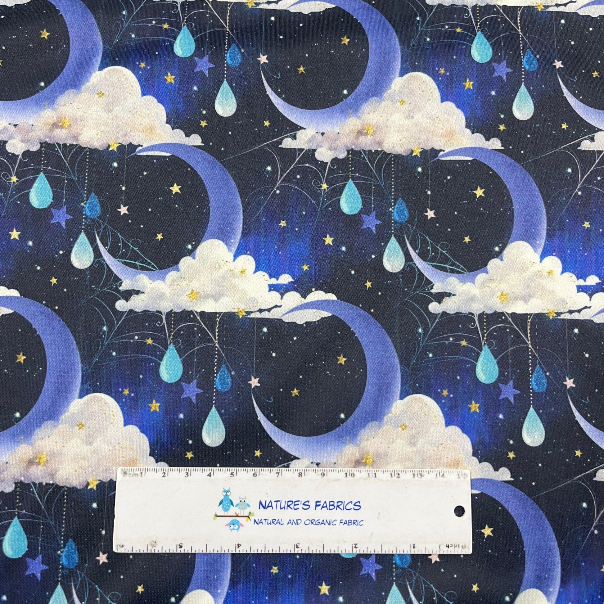 Celestial Charms 1 mil PUL Fabric - Made in the USA - Nature's Fabrics