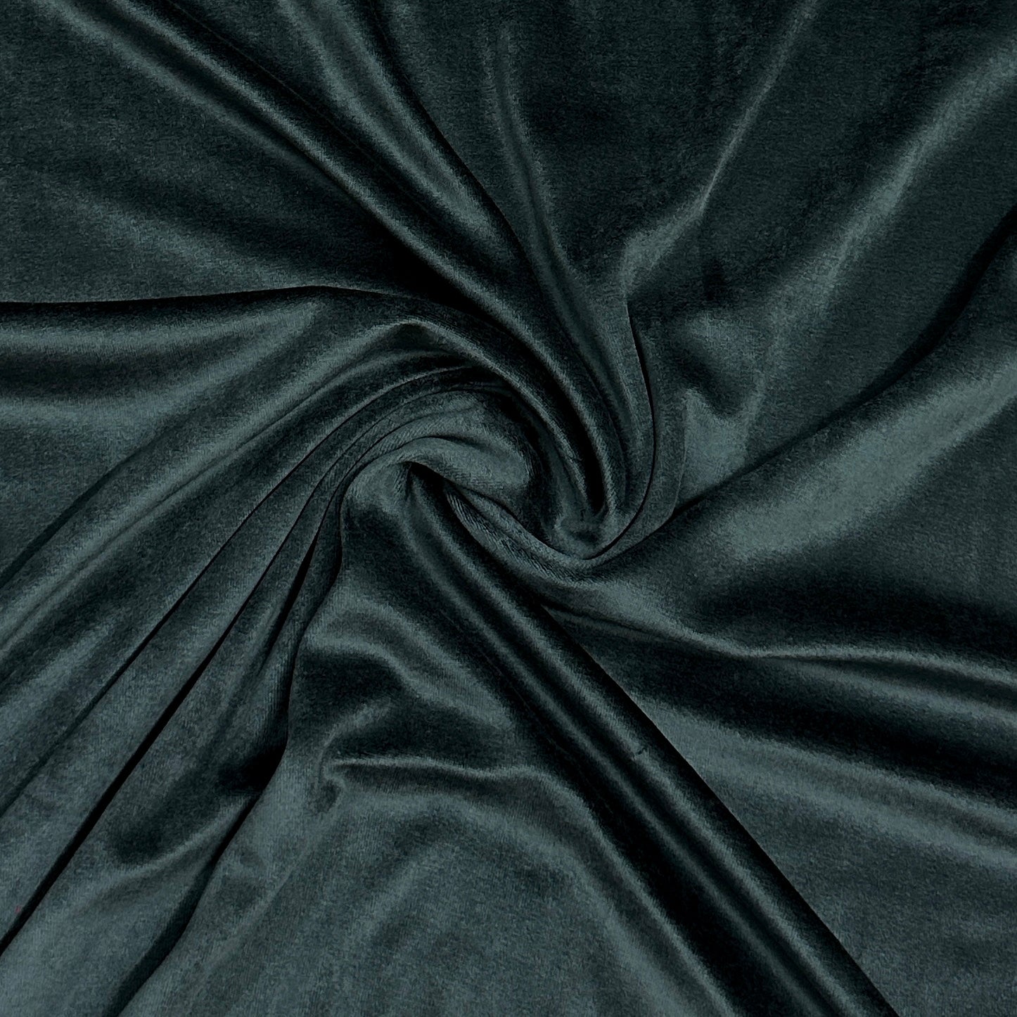 Charcoal Bamboo Velour Fabric - Nature's Fabrics