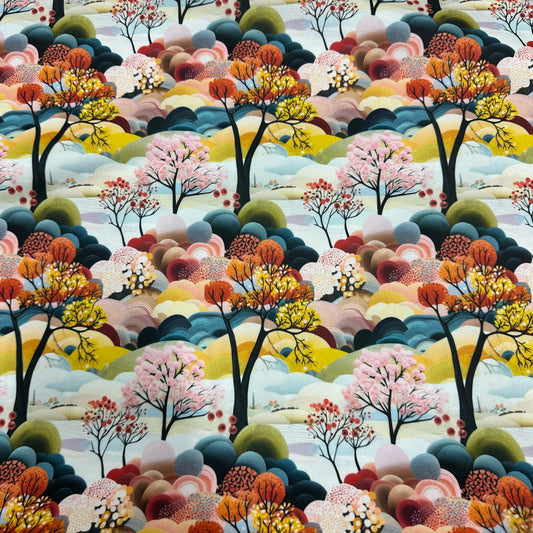 Colorful Natural Murals 1 mil PUL Fabric - Made in the USA - Nature's Fabrics