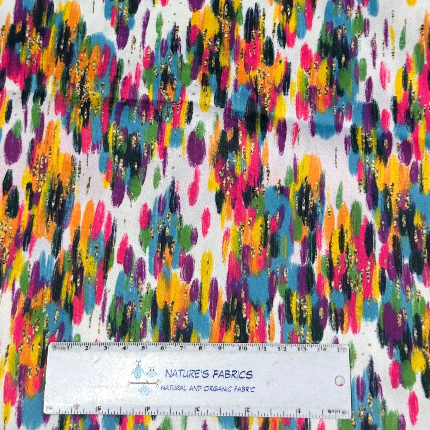 Confetti Smudge 1 mil PUL Fabric - Made in the USA - Nature's Fabrics