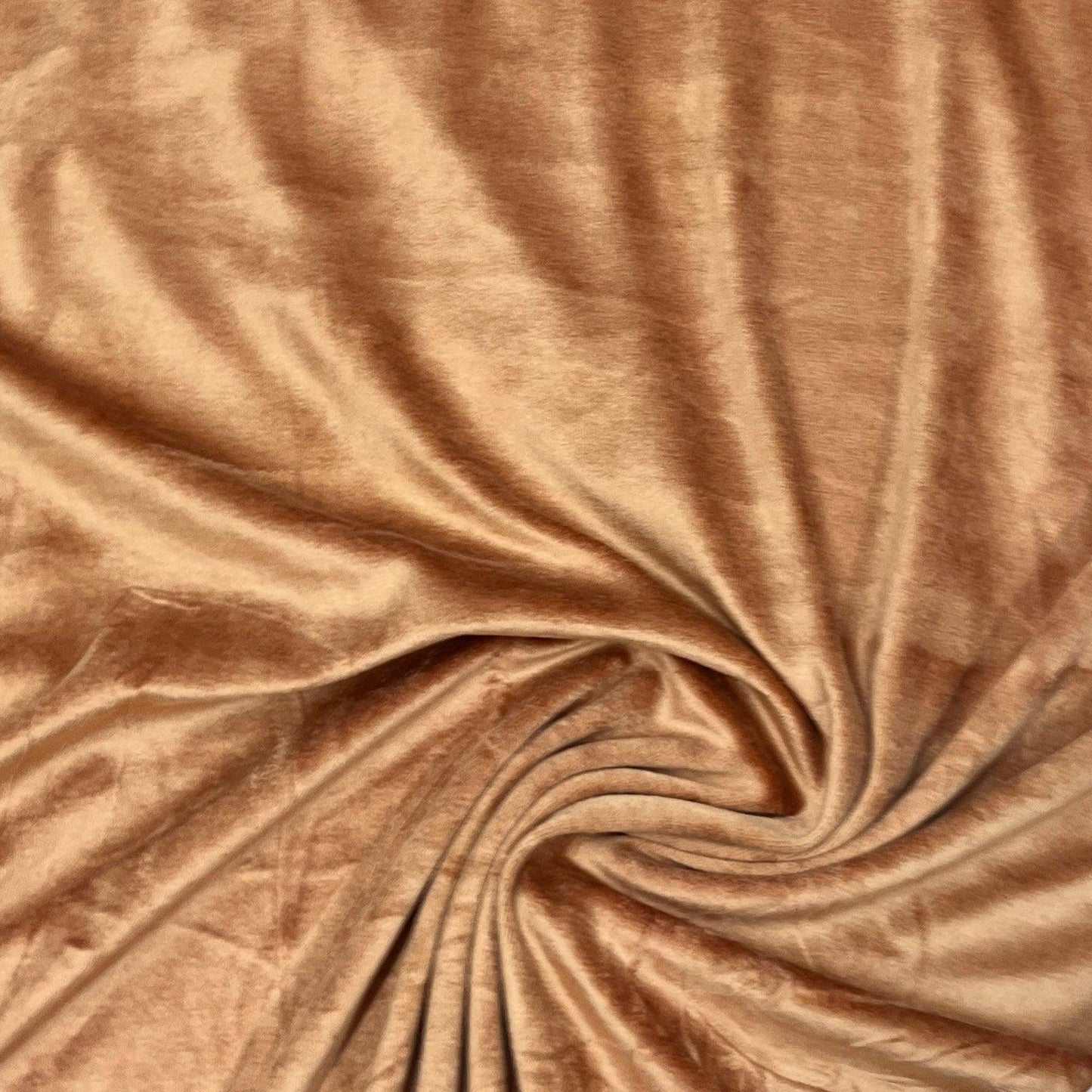 Copper Bamboo Velour Fabric - Nature's Fabrics