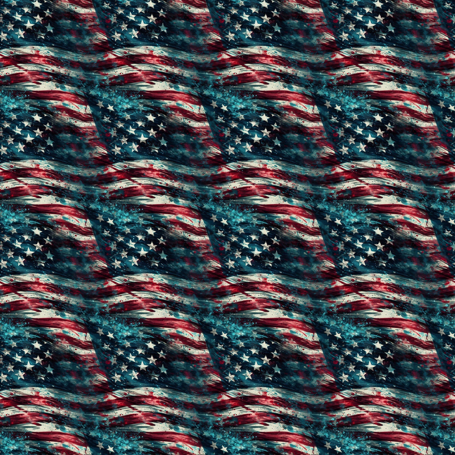 Distressed Flags 1 mil PUL Fabric - Made in the USA - Nature's Fabrics
