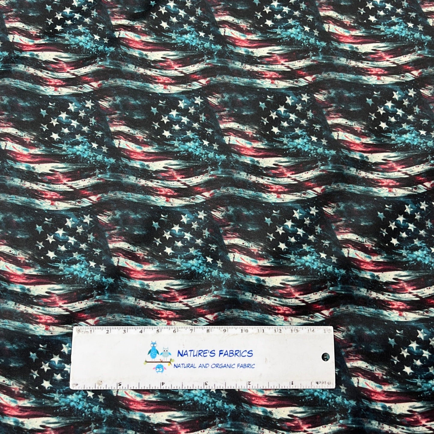 Distressed Flags 1 mil PUL Fabric - Made in the USA - Nature's Fabrics