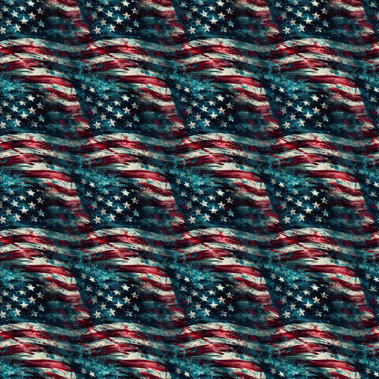 Distressed Flags 1 mil PUL Fabric - Made in the USA - Nature's Fabrics