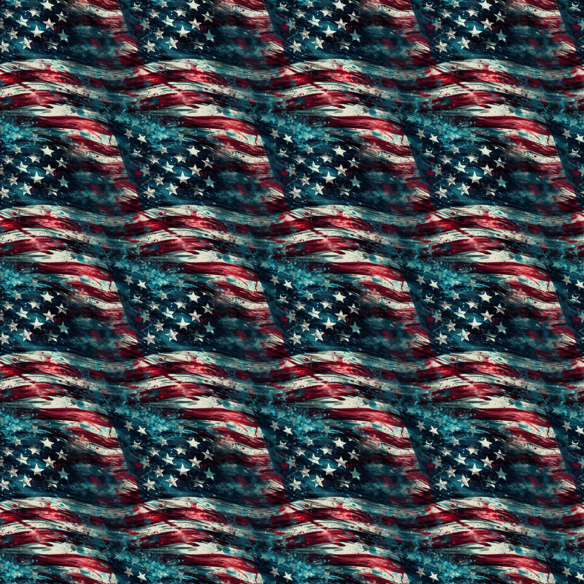 Distressed Flags 1 mil PUL Fabric - Made in the USA - Nature's Fabrics