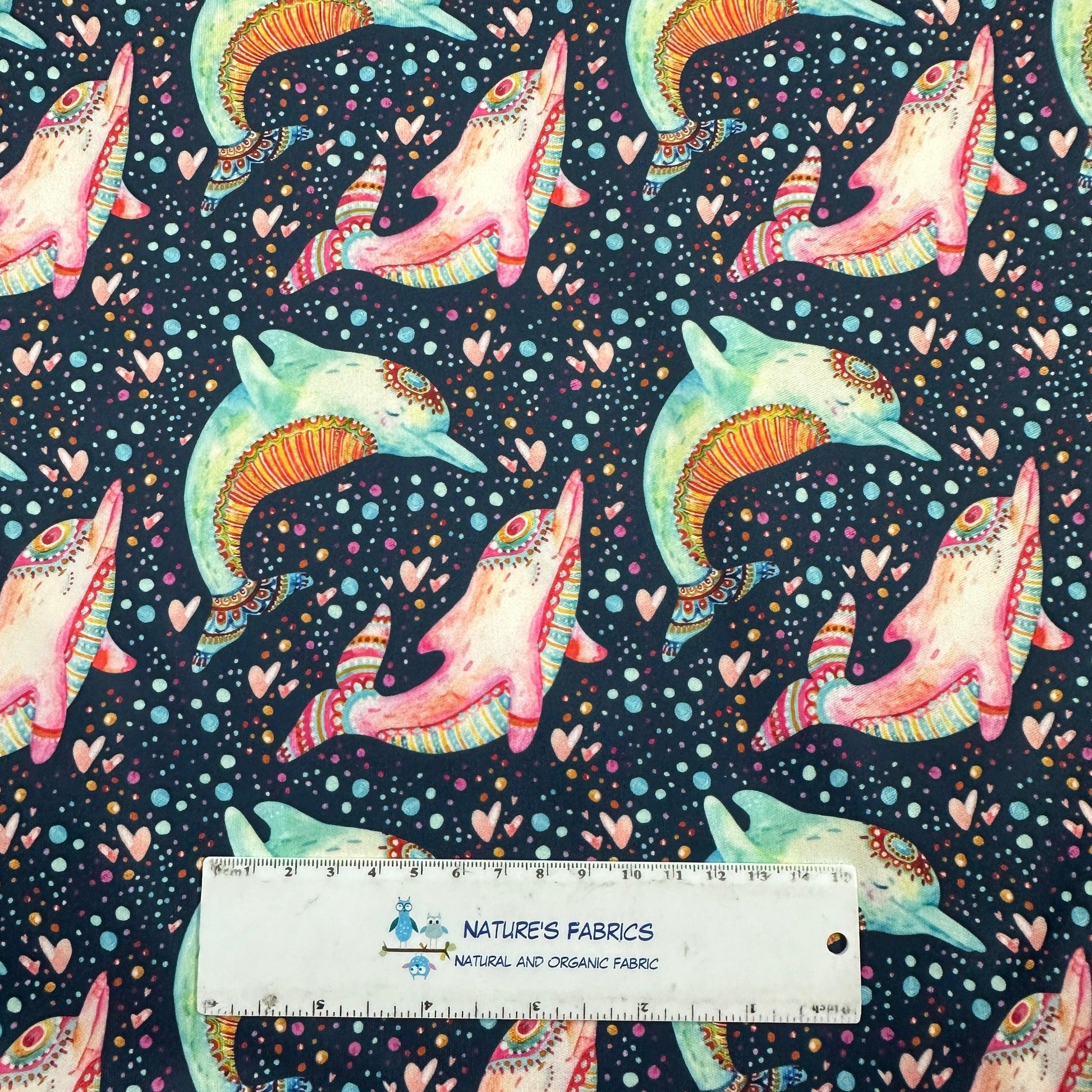Dolphins 1 mil PUL Fabric - Made in the USA - Nature's Fabrics