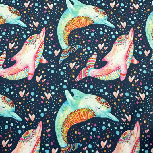 Dolphins 1 mil PUL Fabric - Made in the USA - Nature's Fabrics
