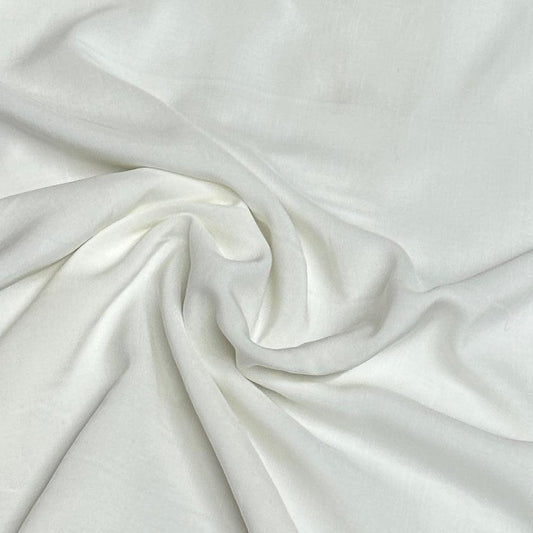Ecru Bamboo Poplin Fabric by Telio - Nature's Fabrics