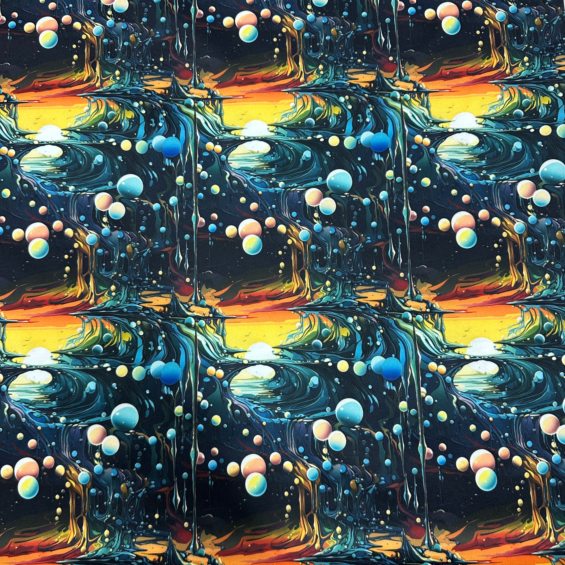 Fluid Landscape 1 mil PUL Fabric - Made in the USA - Nature's Fabrics