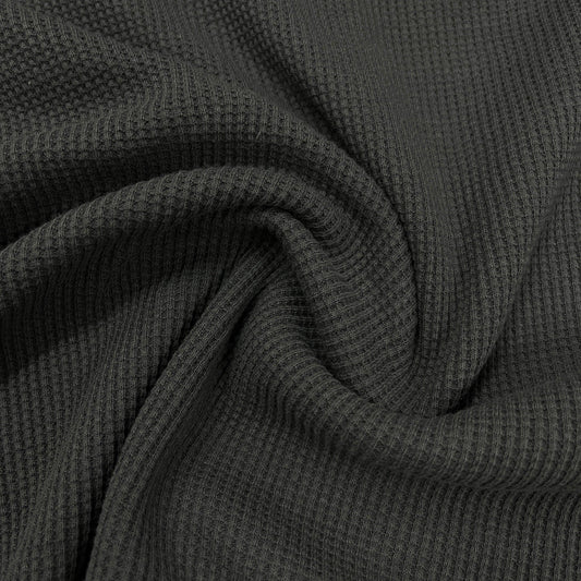 Graphite Organic Cotton Thermal Fabric - Grown in the USA - Nature's Fabrics
