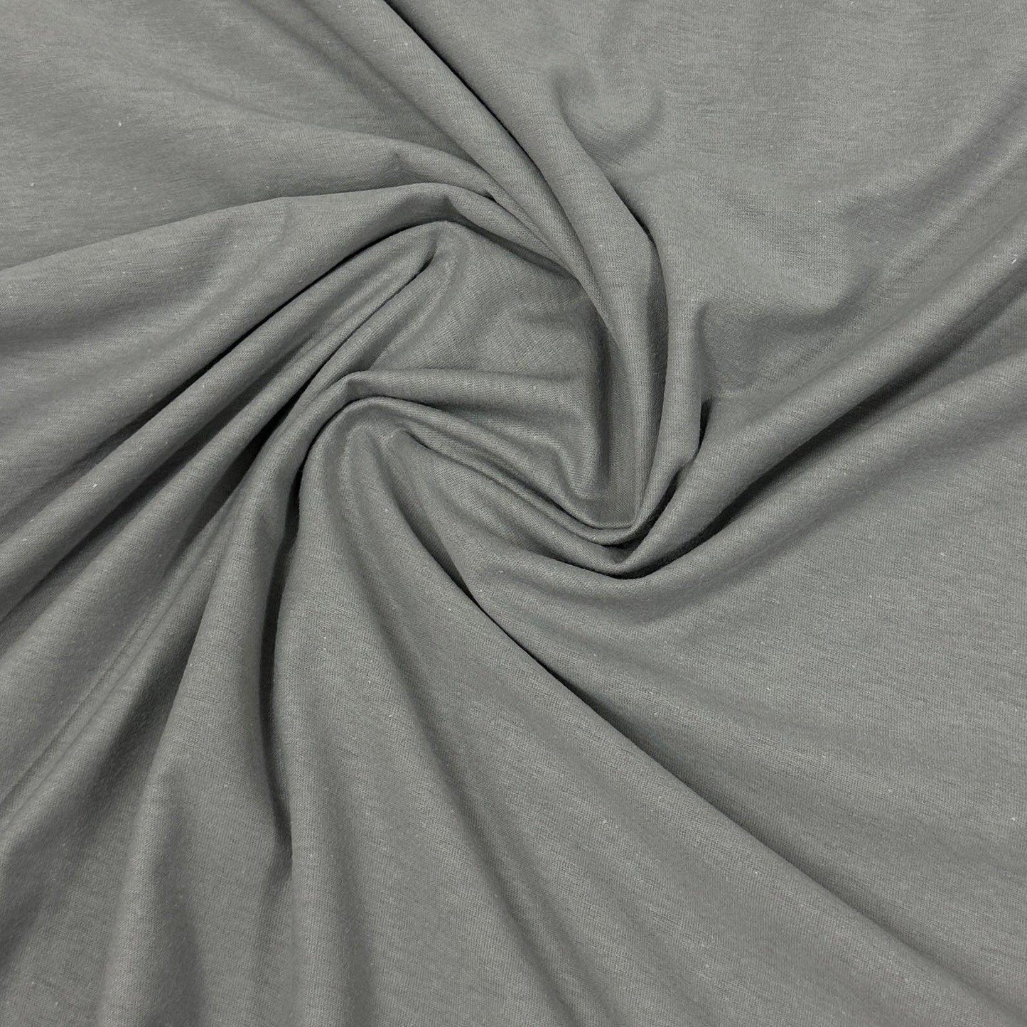 Gray Cotton Jersey Fabric - Nature's Fabrics